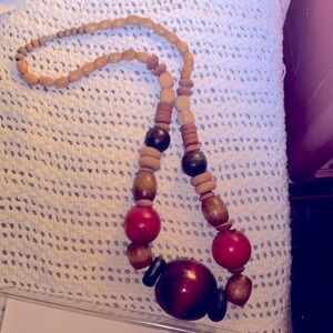 Handmade necklace by me.